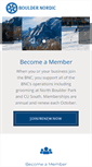 Mobile Screenshot of bouldernordic.org