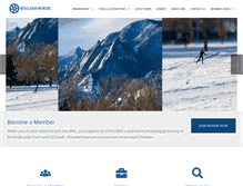 Tablet Screenshot of bouldernordic.org